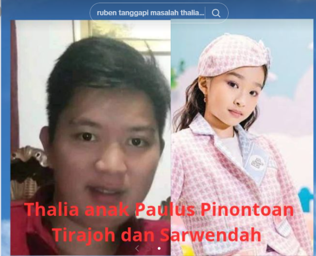 Paulus dan Thalia (TikTok)